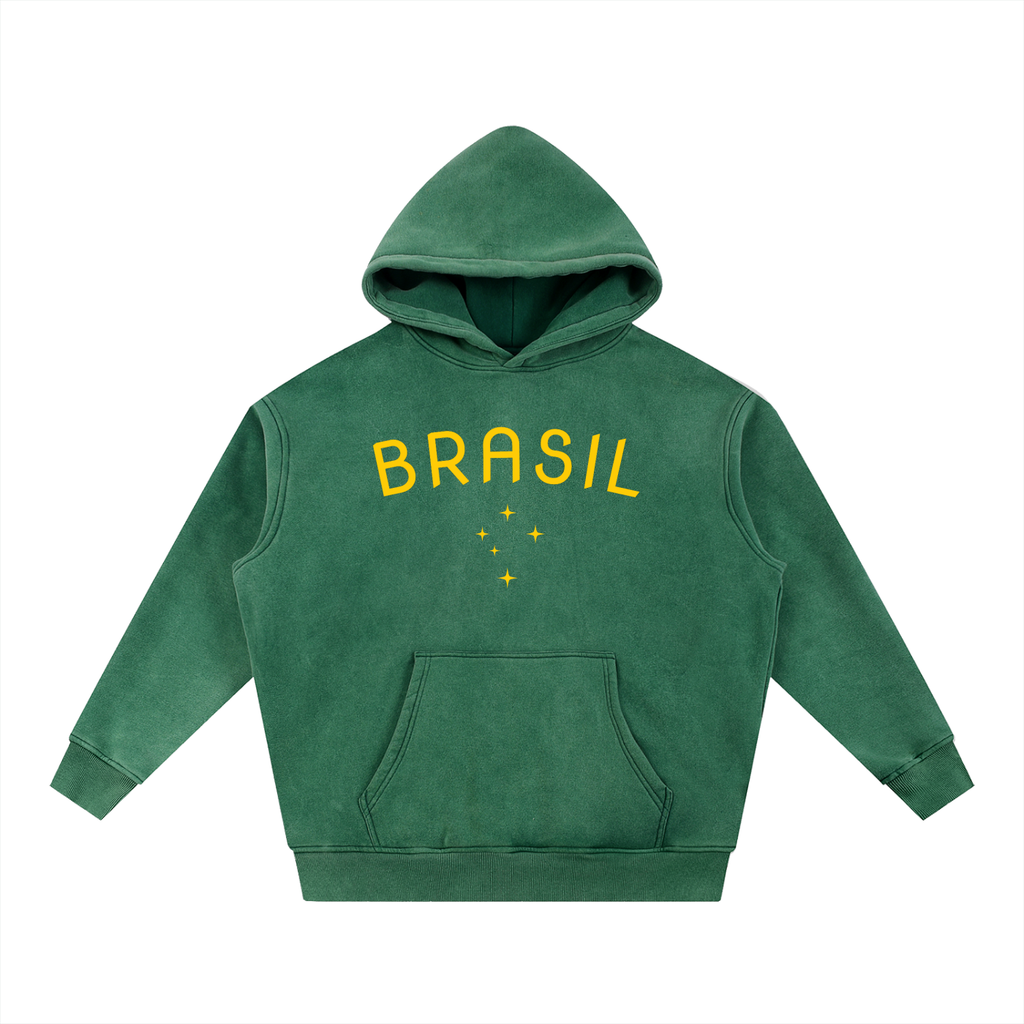 Brasil Fleece Oversize Hoodie